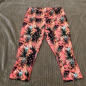 Z by Zella tropical cropped legging